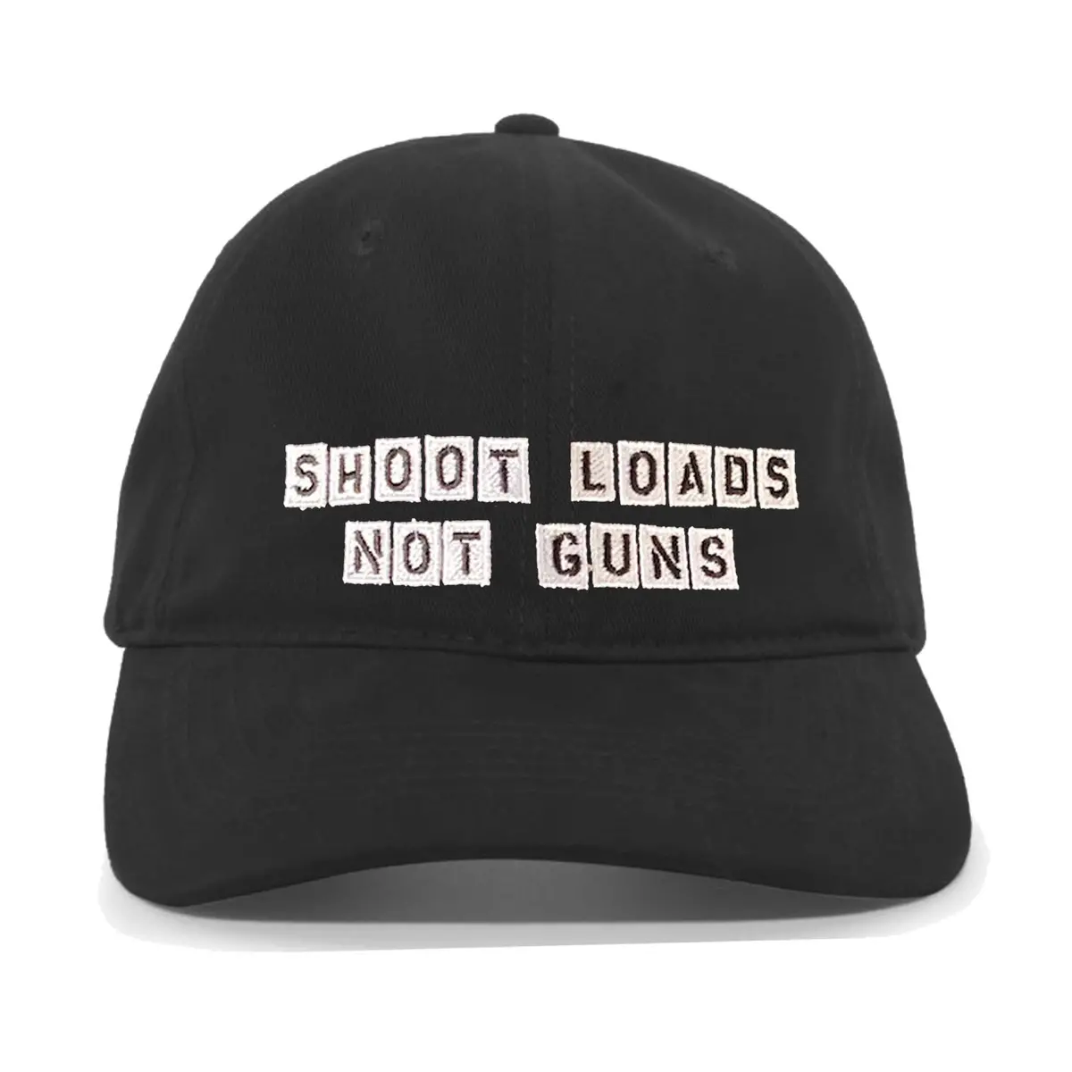 Shoot Loads Not Guns Dad Hat - Gays Against Guns 1