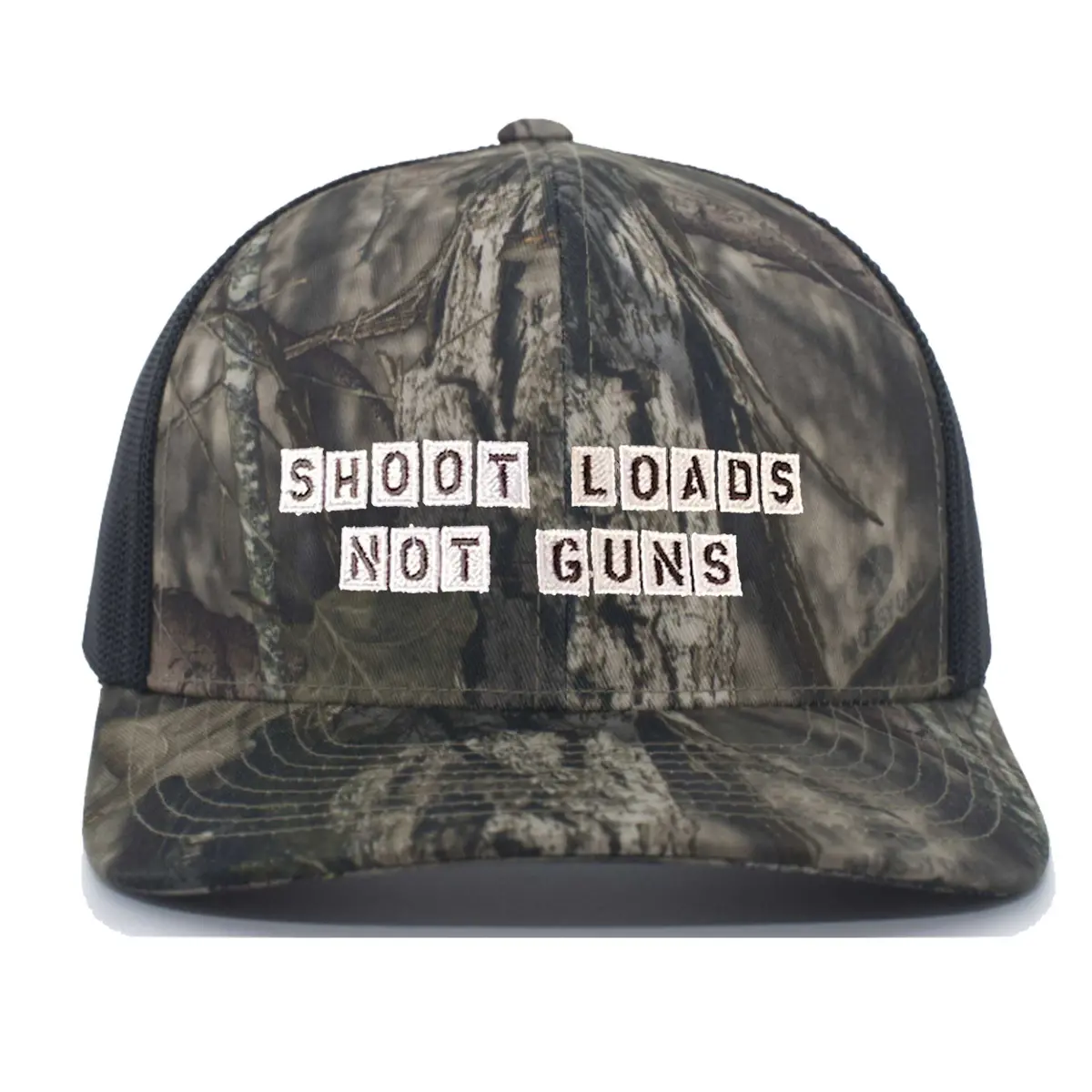 Shoot Loads Not Guns Mossy Oak Snapback - Gays Against Guns 1