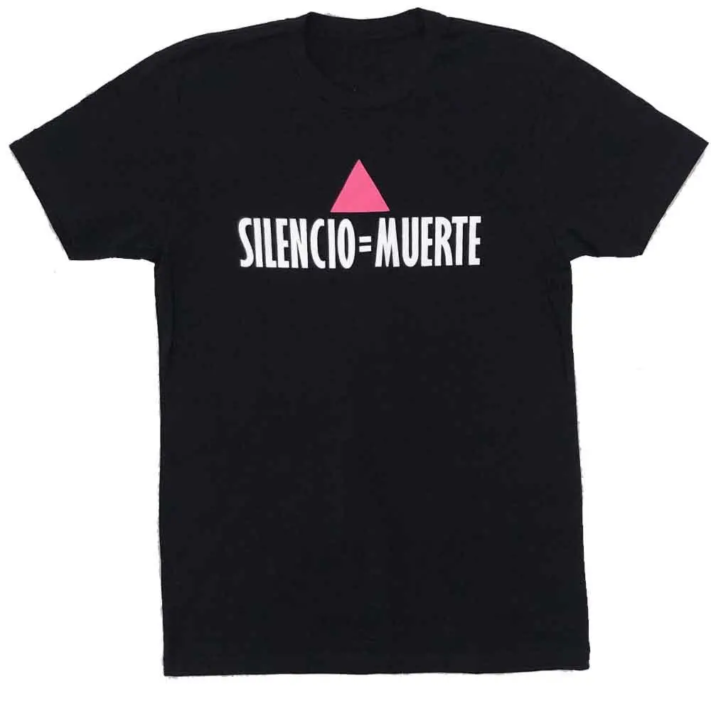 Silencio = Muerte T-Shirt - Ali Forney Center 1