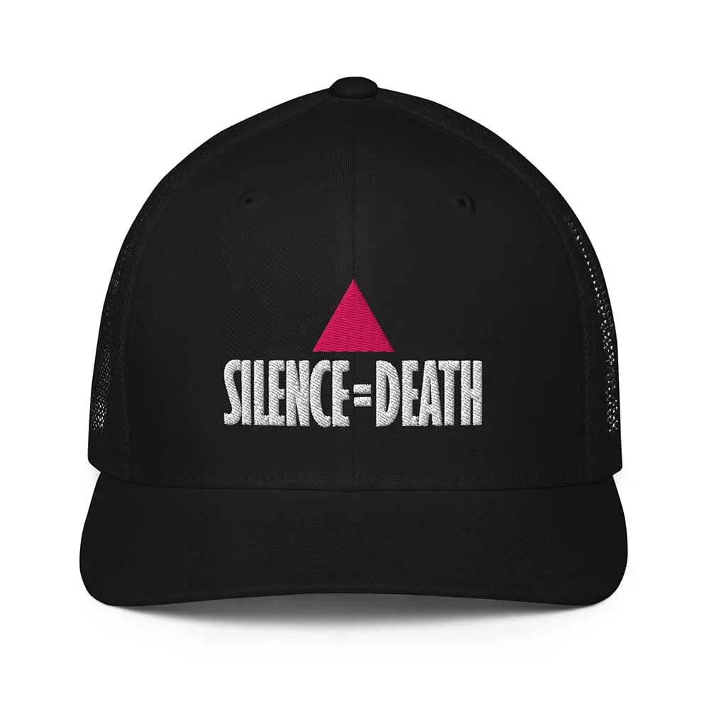 Silence = Death Flexfit Mesh - Ali Forney Center 1