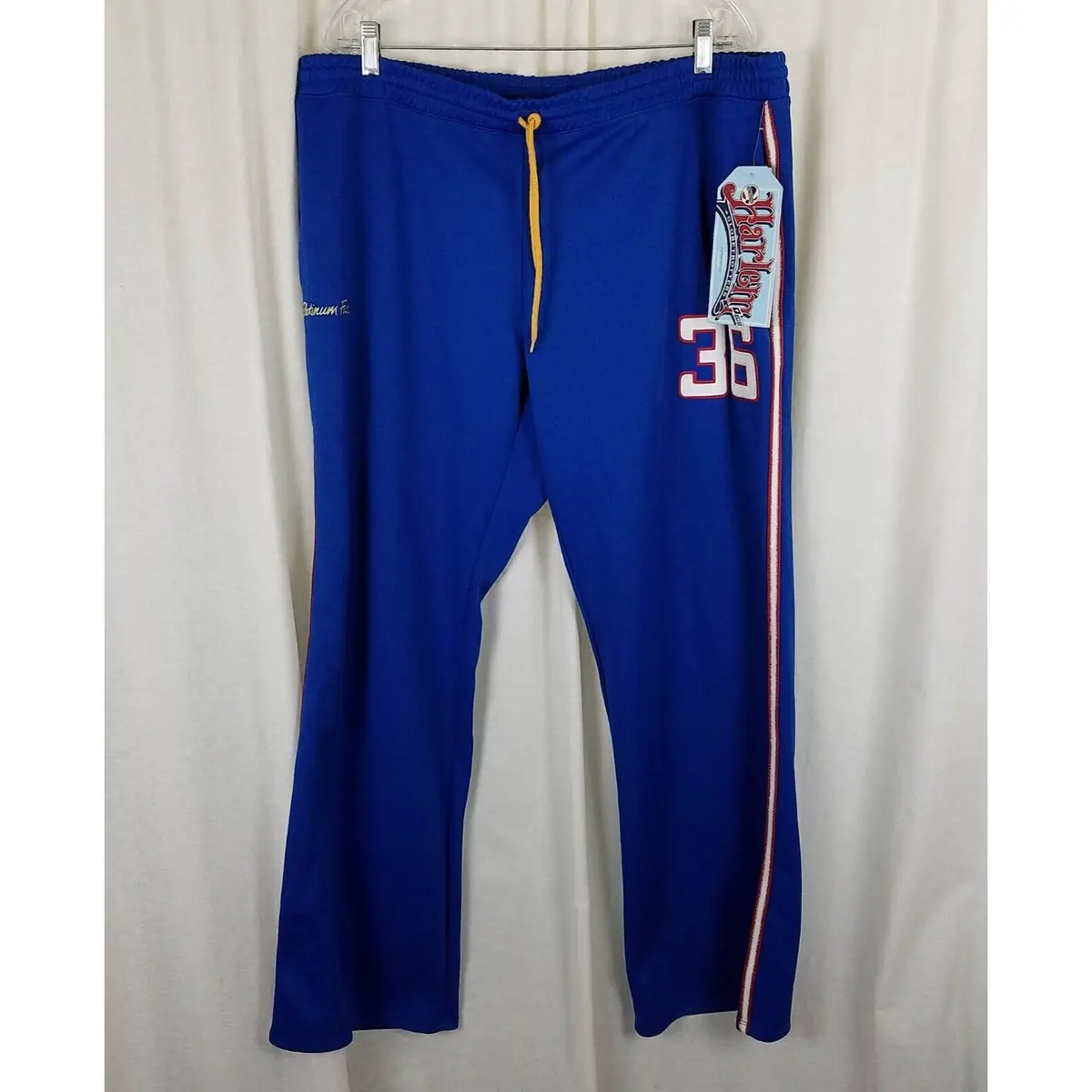 Vintage Fubu Platinum Harlem Globe Trotters #36 Track Pants Sweatpants Mens Xxl 1