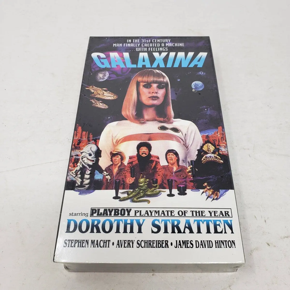 Galaxina Movie Vhs Tape Brand New Factory Sealed Movie 1994 Uav Entertainment 1