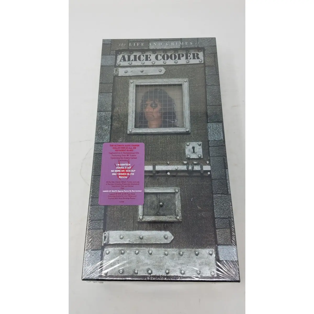 Life & Crimes Of Alice Cooper Box Set 4 Discs Cds 1999 Brand New Factory Sealed 1