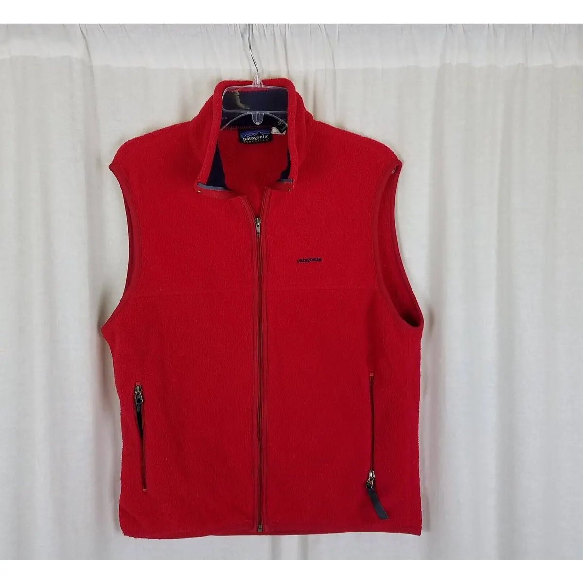 Vintage Patagonia Synchilla Fleece Vest Full Zip Up Mens M Usa Gilet Waistcoat 1