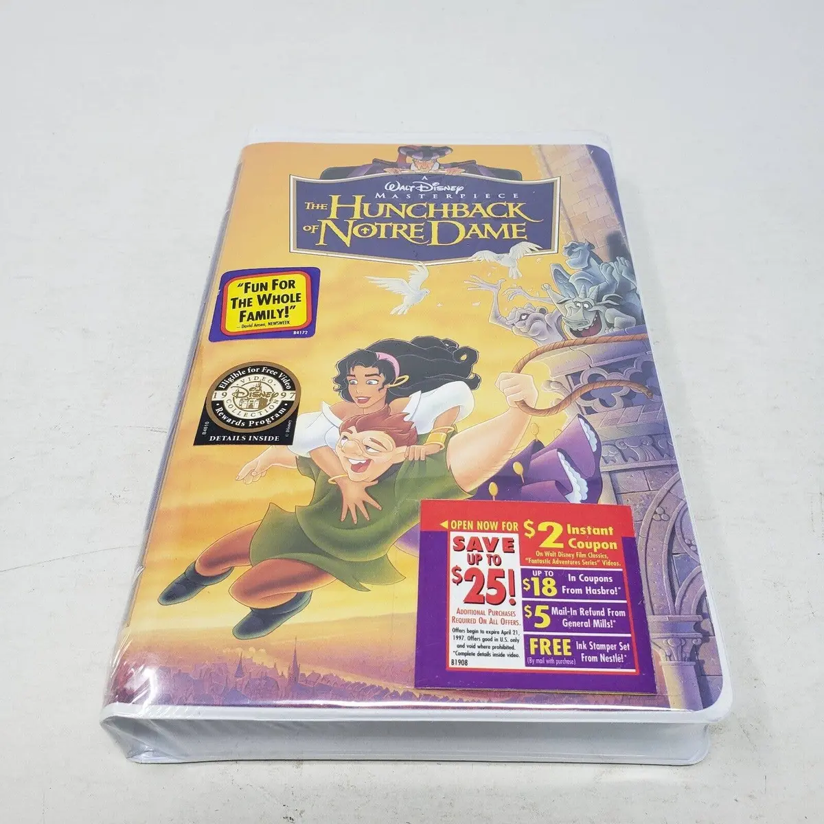 Vhs Disney Hunchback Of Notre Dame 1997 Clamshell Brand New Factory Sealed 1