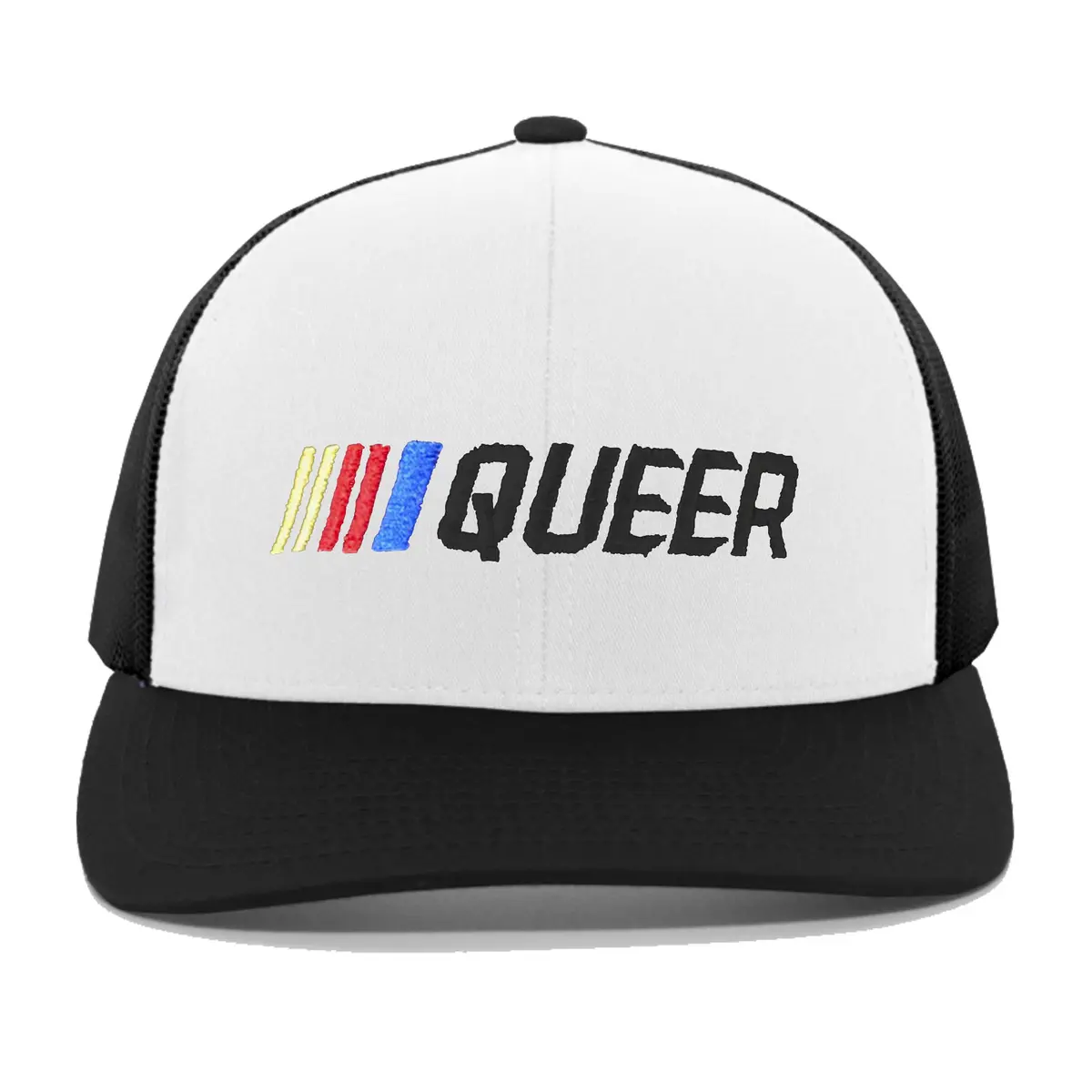 Stripe Queer Mesh Snapback - Trevor Project 1