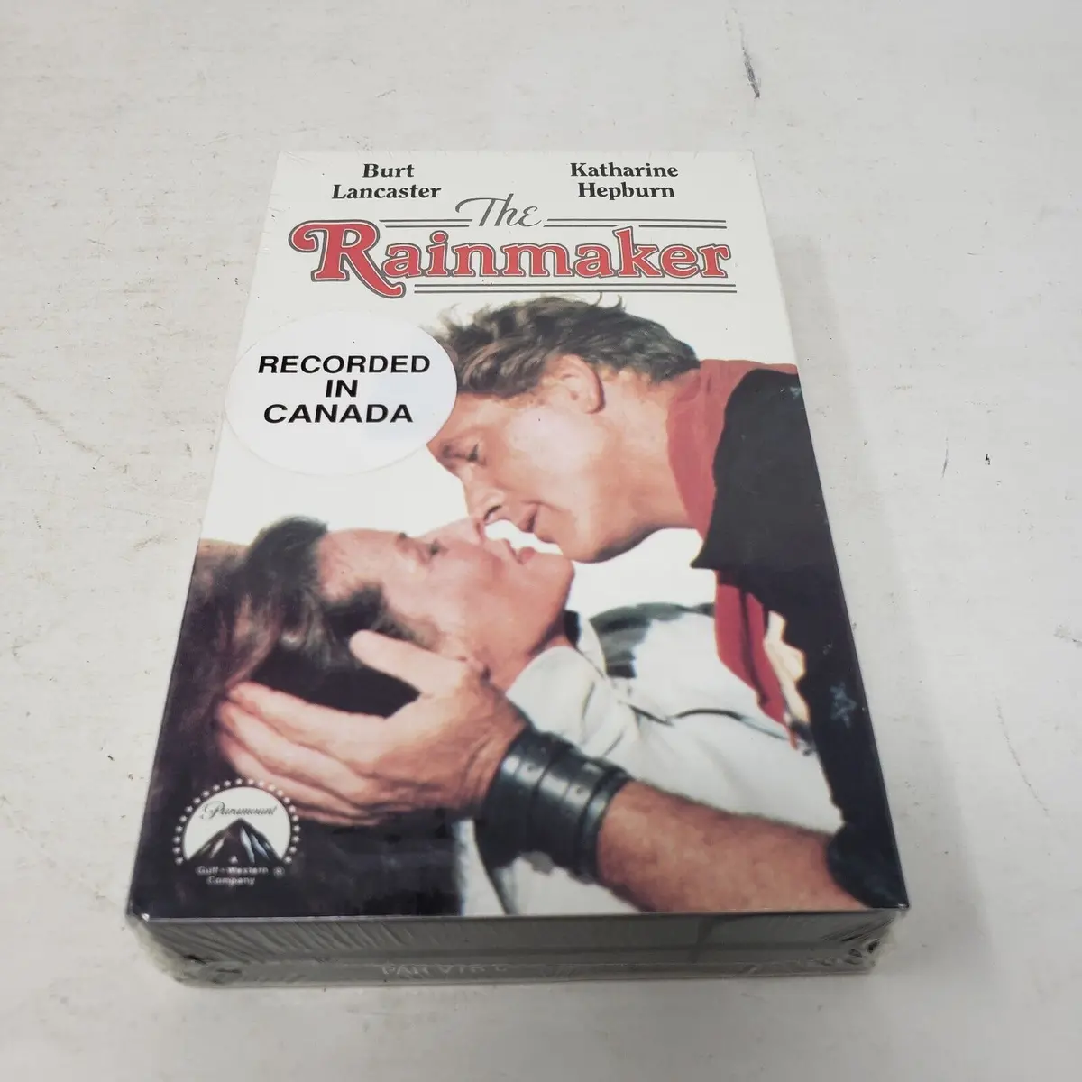 The Rainmaker Betamax Beta New Factory Sealed 1988 Watermarks Canada Not Vhs 1