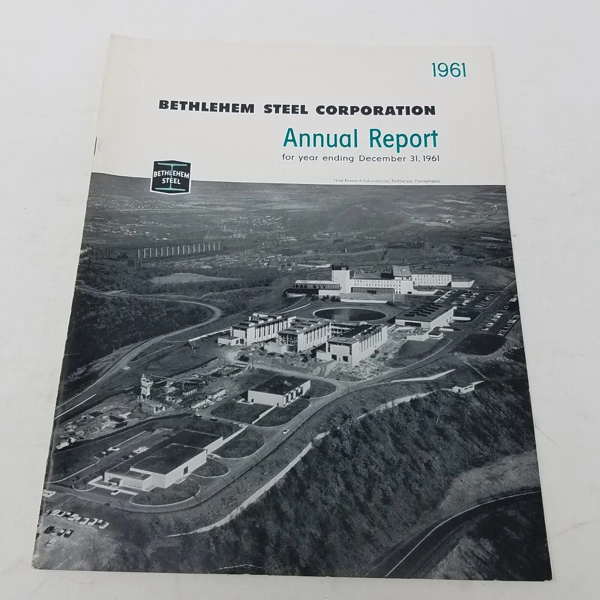 1961 Bethlehem Steel Corporation Annual Report Shareholders Financials 1