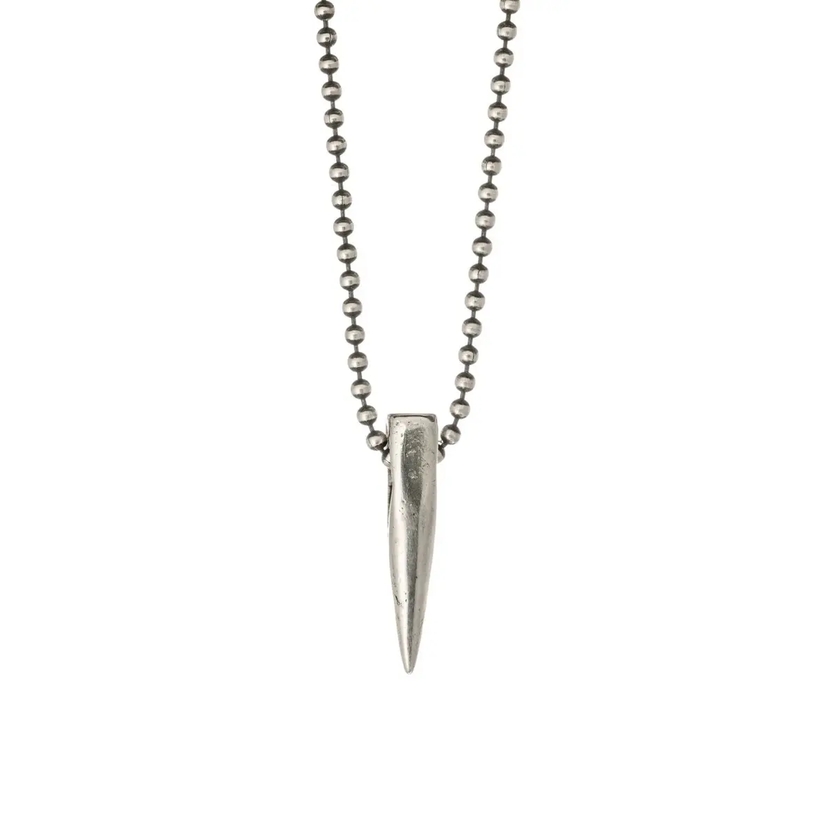 Thorn Necklace In Silver 1