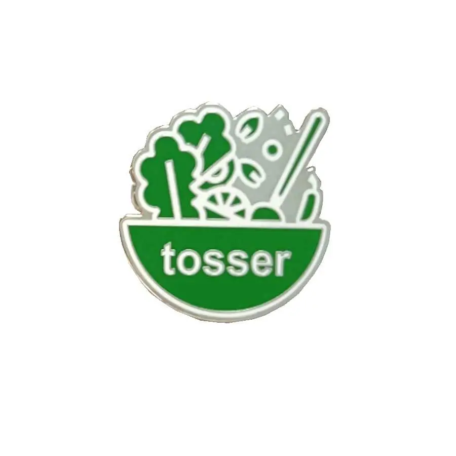 Tosser Enamel Pin 1