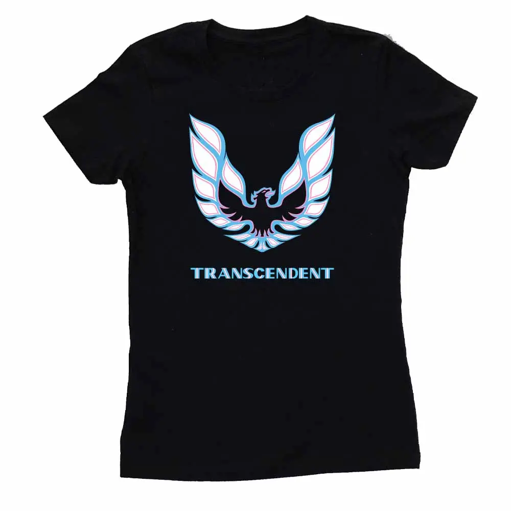 Transcendent Phoenix Femme Fit T-Shirt Supports Advocates 4 Trans Equality 1
