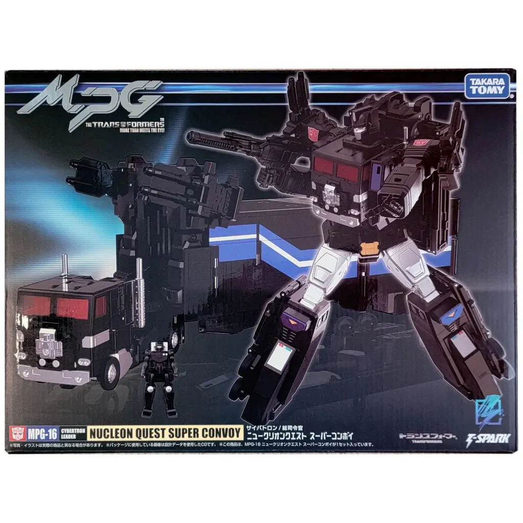 Transformers Masterpiece Mpg-16 Nucleon Quest Super Convoy (Powermaster Optimus Prime) Figure G3353 Last One! 1