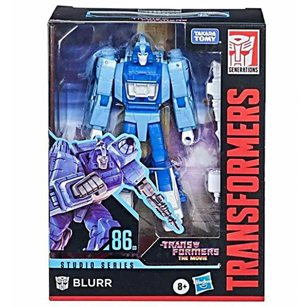 Transformers - Studio Series 86-03 - The Transformers: The Movie - Deluxe Blurr Action Figure F0711 Low Stock 1
