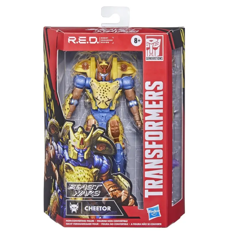 Transformers - R.E.D. [Robot Enhanced Design] - Beast Wars Cheetor Action Figure (F0739) Low Stock 1