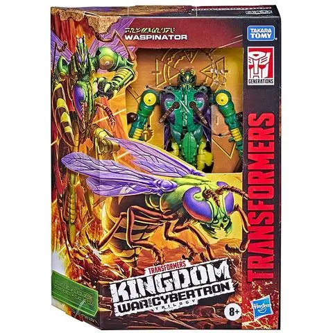 Transformers - War For Cybertron: Kingdom Wfc-K34 Deluxe Waspinator Action Figure (F0684) Low Stock 1