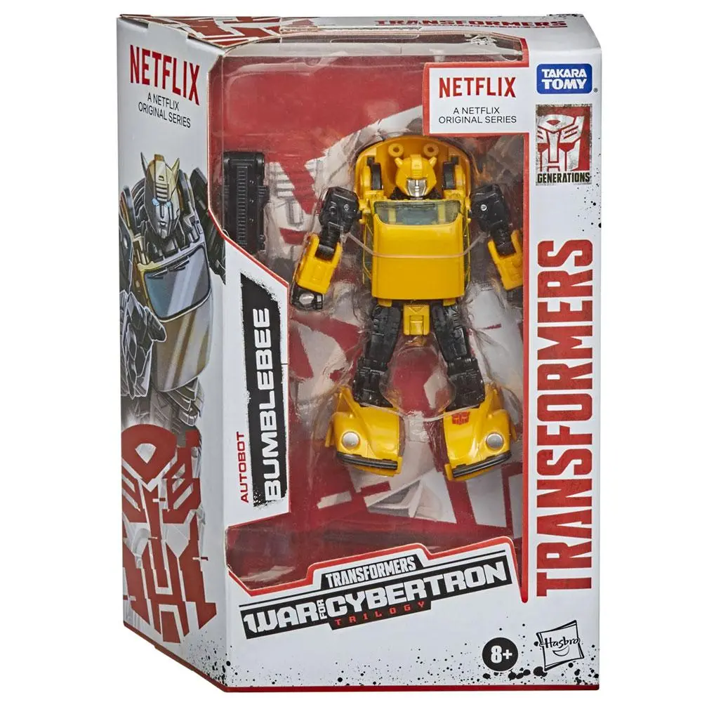 Transformers - War For Cybertron Trilogy Netflix Series - Autobot Bumblebee (F0702) Action Figure 1