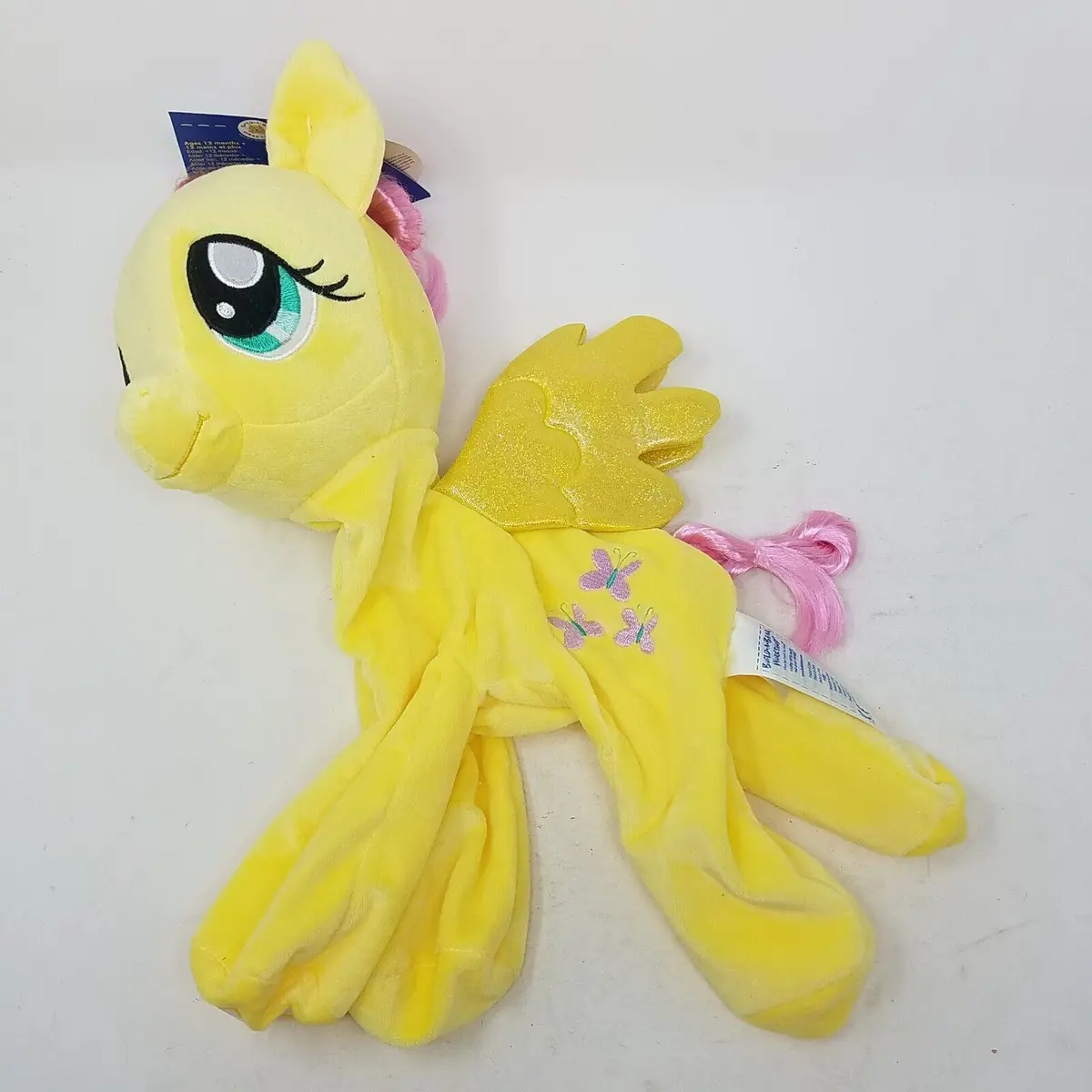 Build A Bear Mlp My Little Pony Fluttershy Unstuffed Yellow Pegasus Horse Plush 1