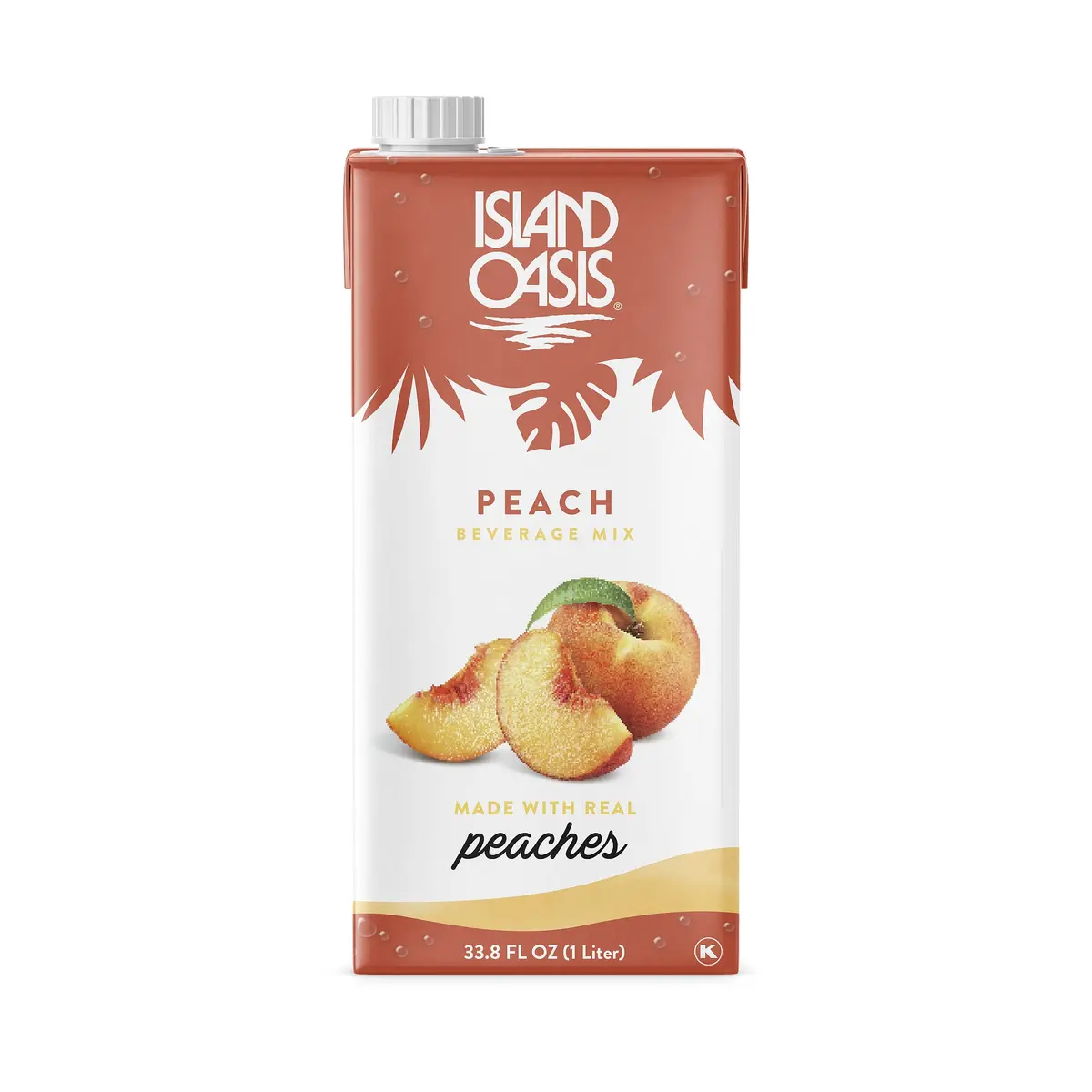Peach Fruit Puree Beverage Mix - 12 X 1 L 1