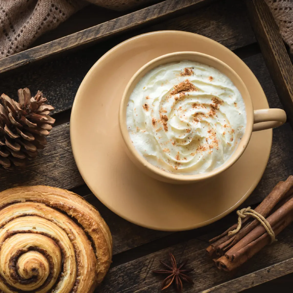 Cinnamon Roll Macchiato 1