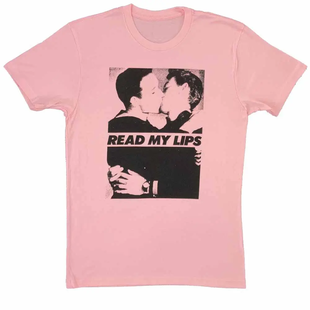 Read My Lips Men T-Shirt - Rainbow Railroad 1