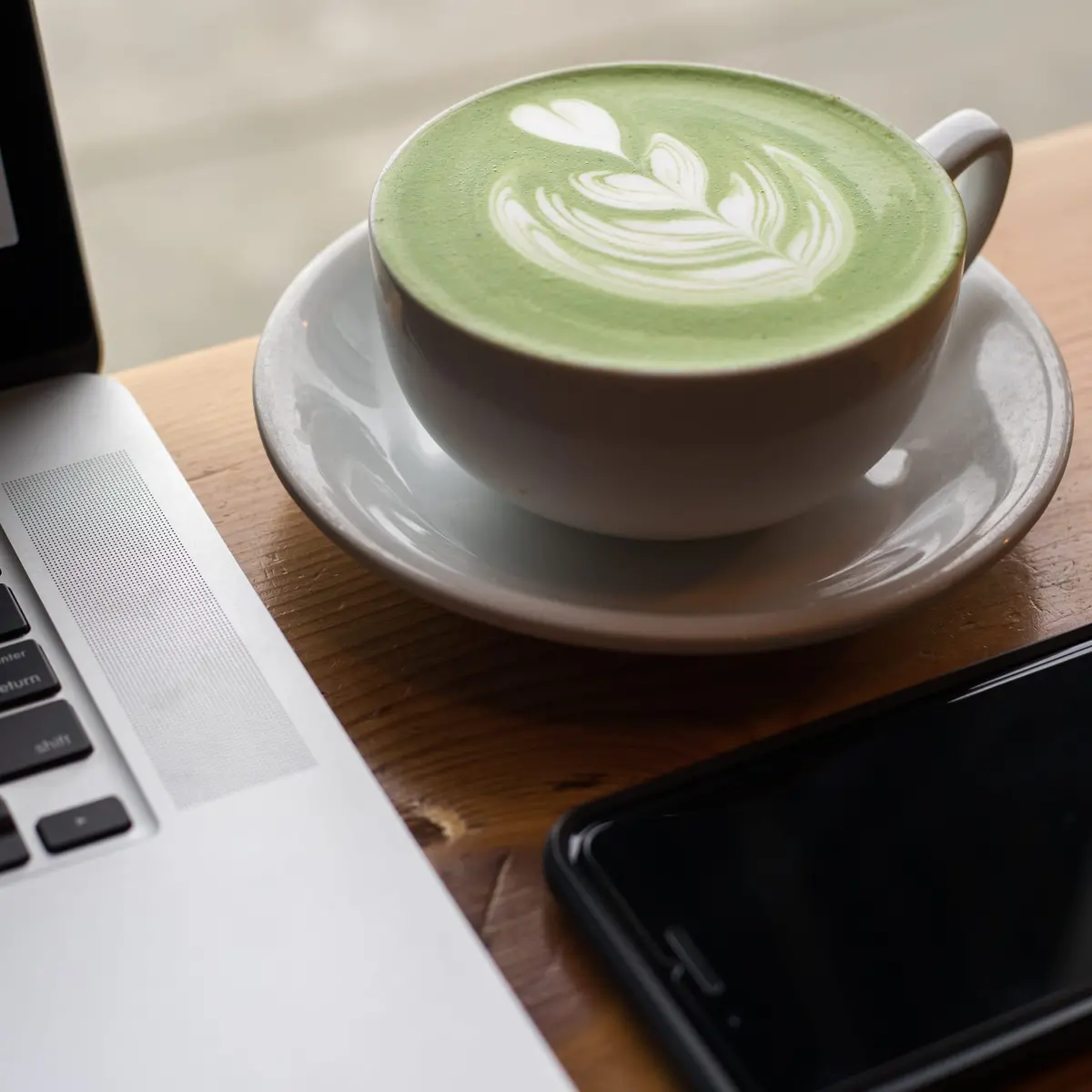 Salted Caramel Matcha 1