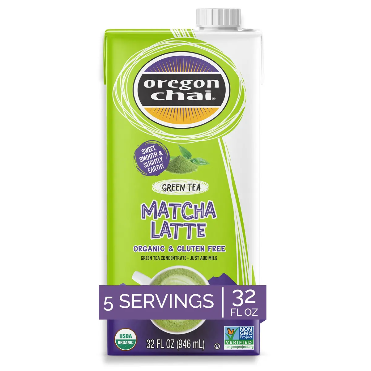 Matcha Tea Concentrate - 6 X 32 Fl Oz 1