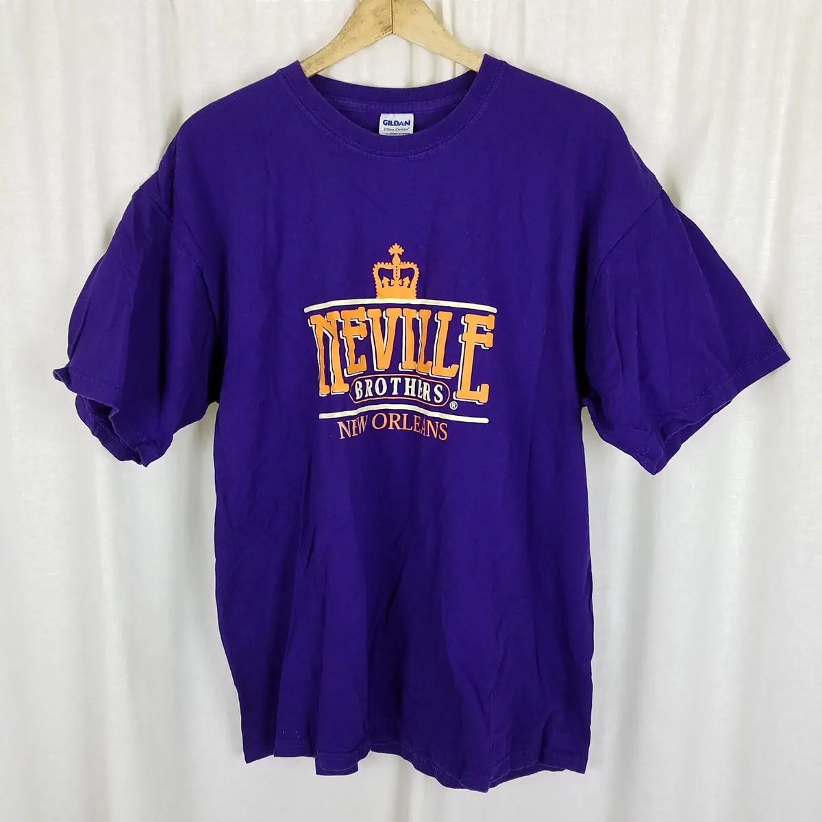 Vintage 80S 90S Neville Brothers Mardi Gras Tshirt Mens Xl New Orleans R&B Band 1