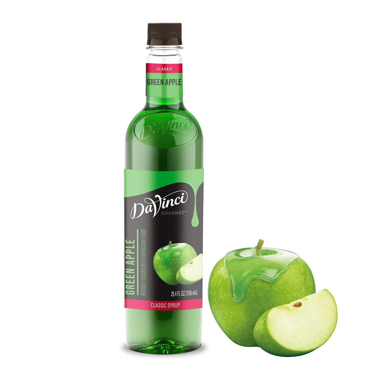 Green Apple Syrup - 4 X 750 Ml 1