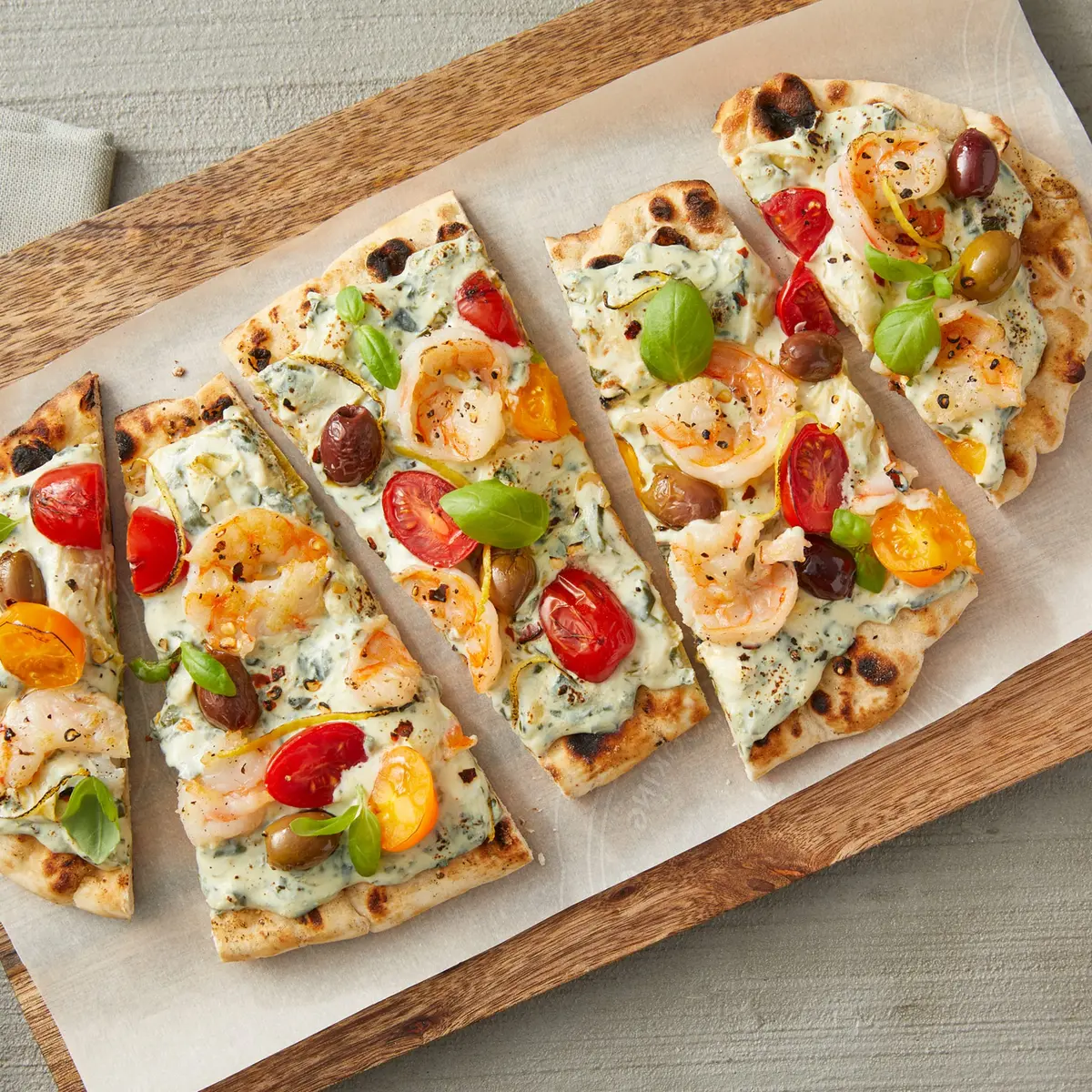 Parmesan Spinach & Artichoke Flatbread 1