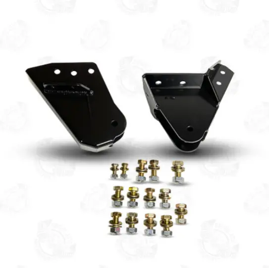 Desolate Motorsports 2" Beam Drop Brackets (Fits 2Wd & 4Wd) - 1980-1997 Ford F-Series/Bronco 1