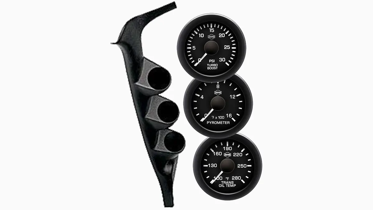 Complete Performance 3 Gauge Kit - 1994-1997 Ford F-Series & Bronco 1