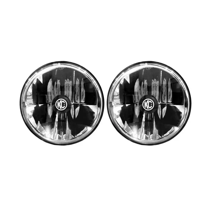 Kc Hilites 7" Gravity Led Headlights - 1967-1978 F-Series And Bronco 1