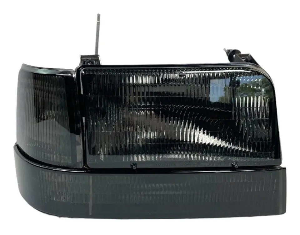 Complete Performance Smoked Diffused Headlight Kit - 1992-1997 Ford F-Series & Bronco 1
