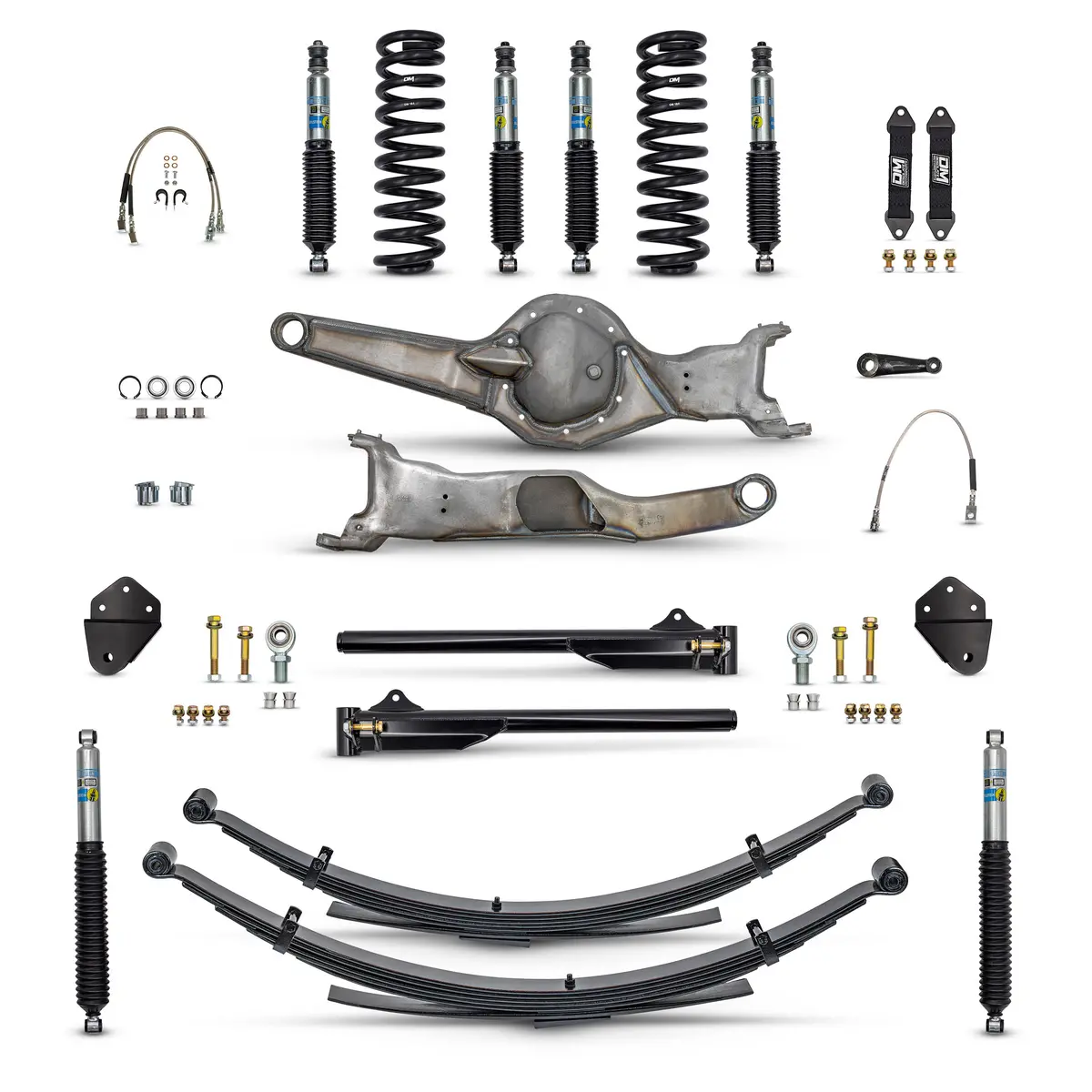 Desolate Motorsports Complete 4" Lift Kit "Daily Driver" - 1980-1996 F150/Bronco 1