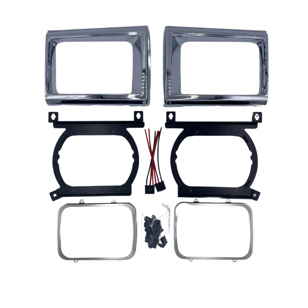 Obs Solutions Bricknose Australian Headlight Conversion Kit - 1987-1991 Ford F-Series/Bronco 1