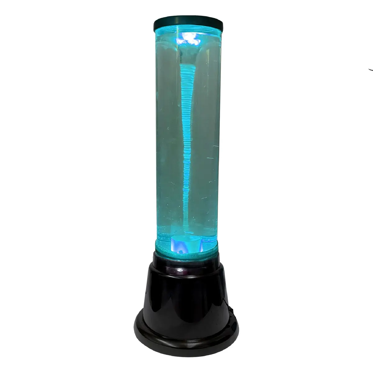 Easygo Water Vortex Tornado Lava Lamp – Color Changing – Kids Science Gift – Mood Light - 14” Tall – Bonus Beads To Amplify Tornado 1