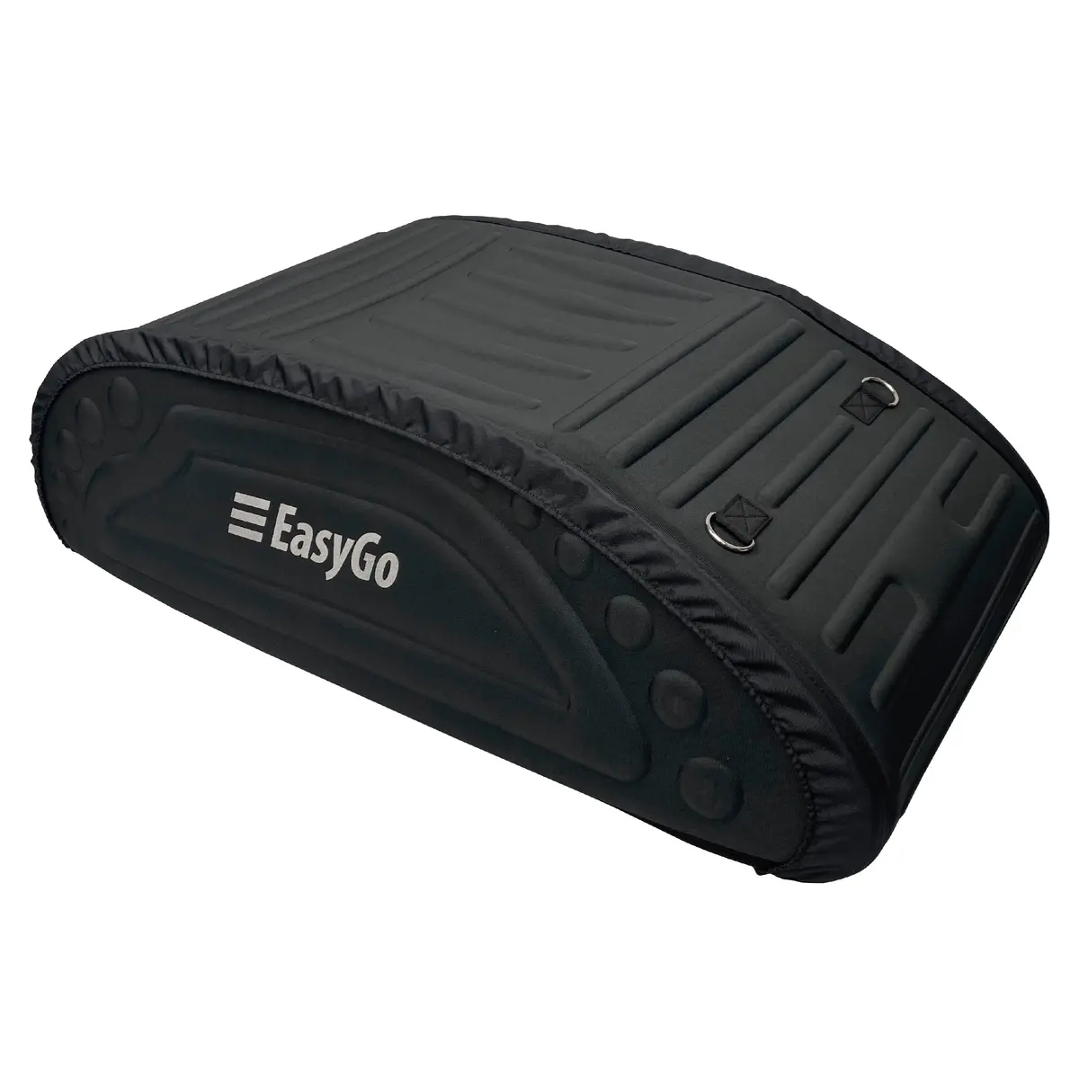 Easygoproduct Aerodynamic Car Rooftop Cargo Carrier Bag - Soft Roof Top Luggage Bag For All Vehicles Suv With/Without Rack – Hard Sides - 4 Adjustable Straps – 8 Cubic Feet - Fold Flat Storage Bag 1