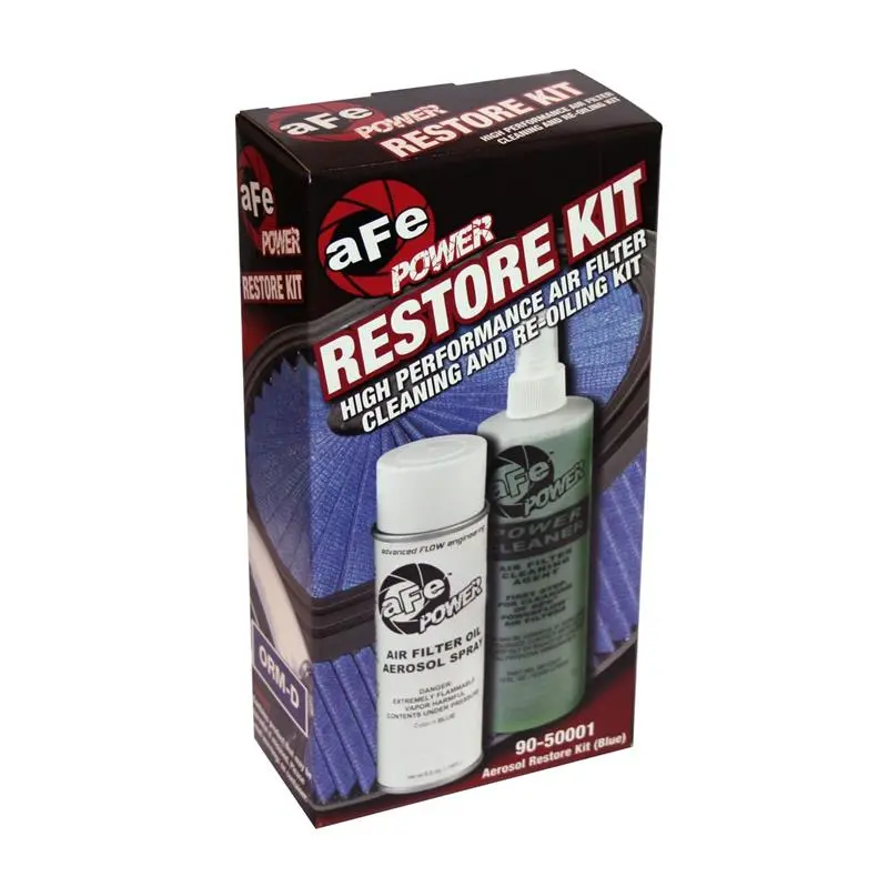 Afe Air Filter Restore Kit - Aerosol (Blue) 1