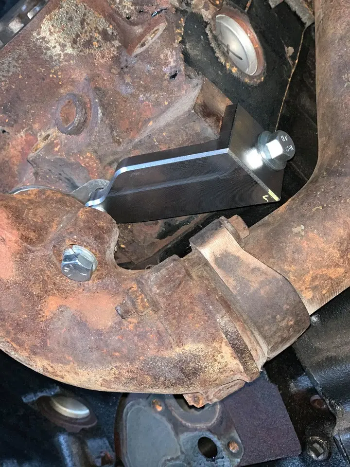 Complete Performance Driver Manifold Bolt Repair Bracket - 7.3L Powerstroke - 1994-2003 Ford F-Series 1
