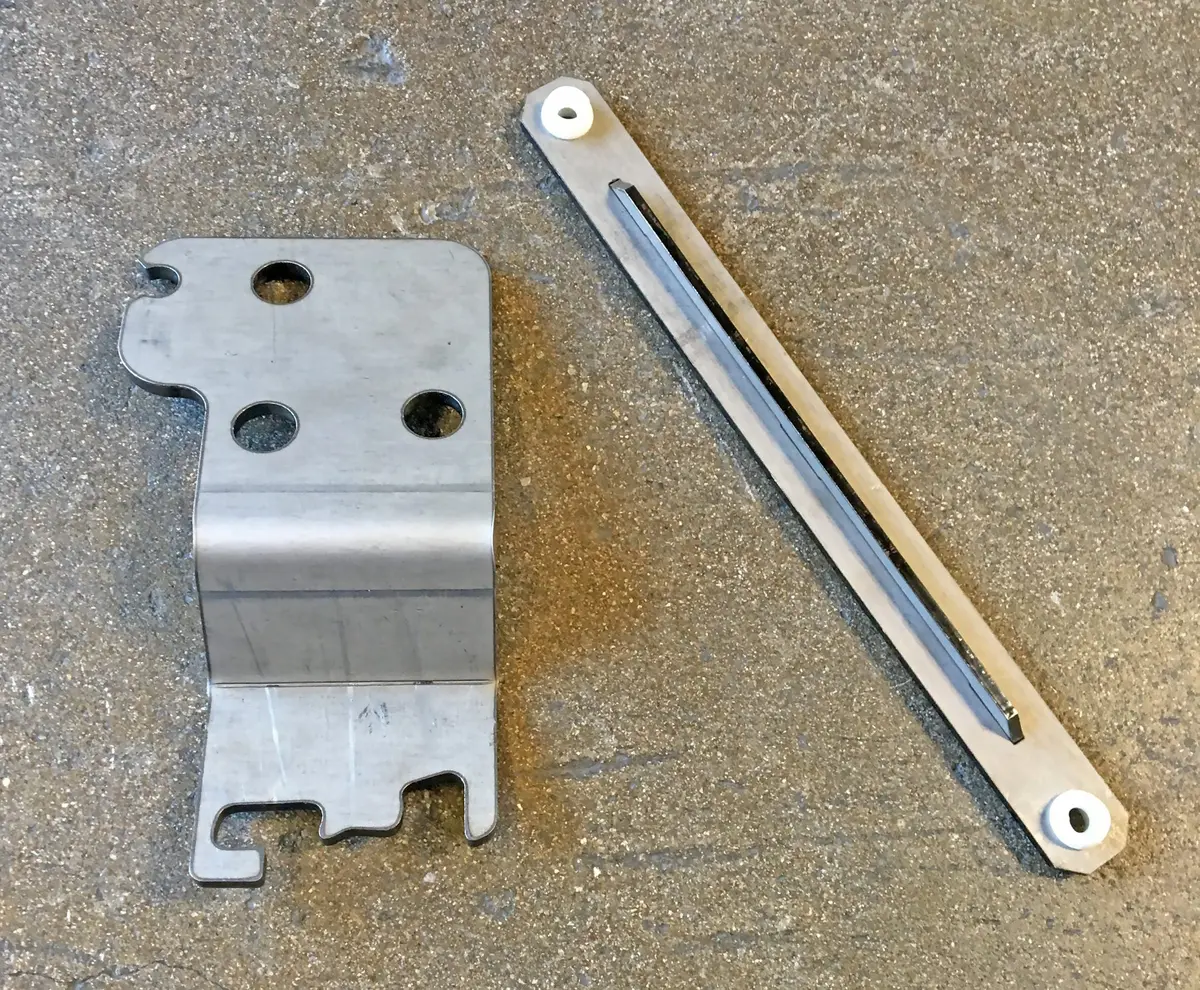 Bw1356 Electric To Manual Transfer Case Conversion Brackets 1