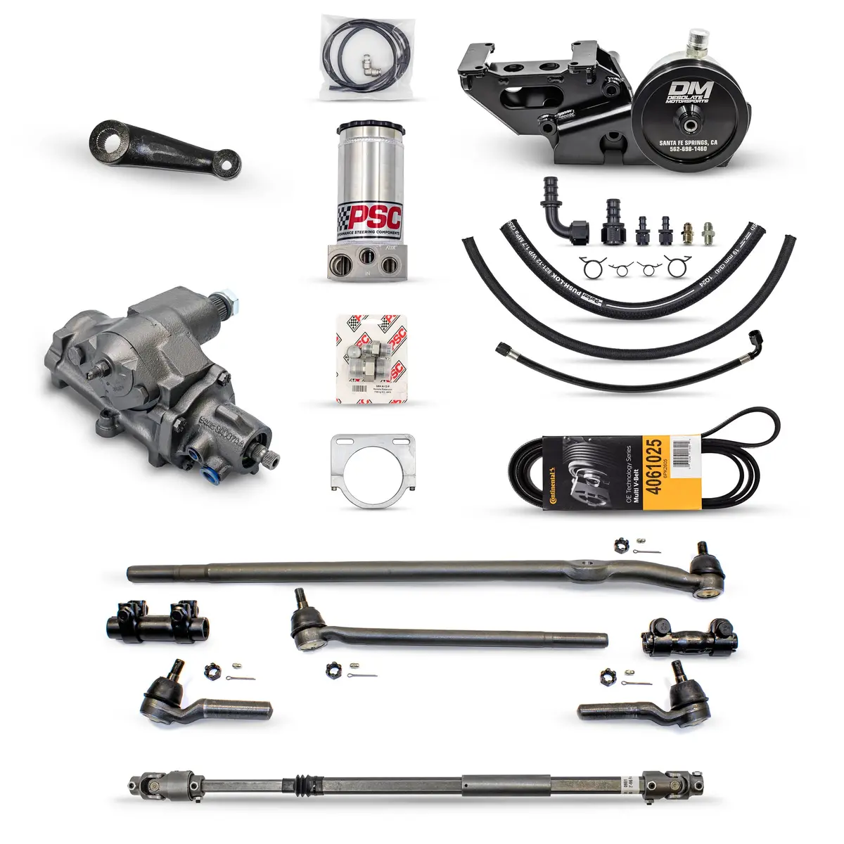 Desolate Motorsports Complete Steering Combo - 1980-1996 Ford F150/Bronco 1