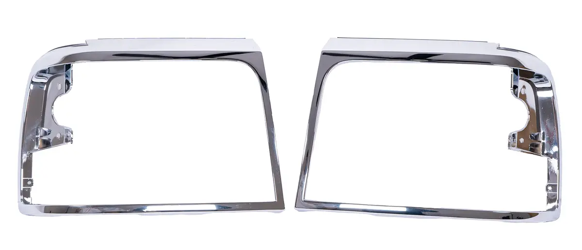 Complete Performance Chrome Headlight Bezels - 1992-1997 Ford F-Series & Bronco 1