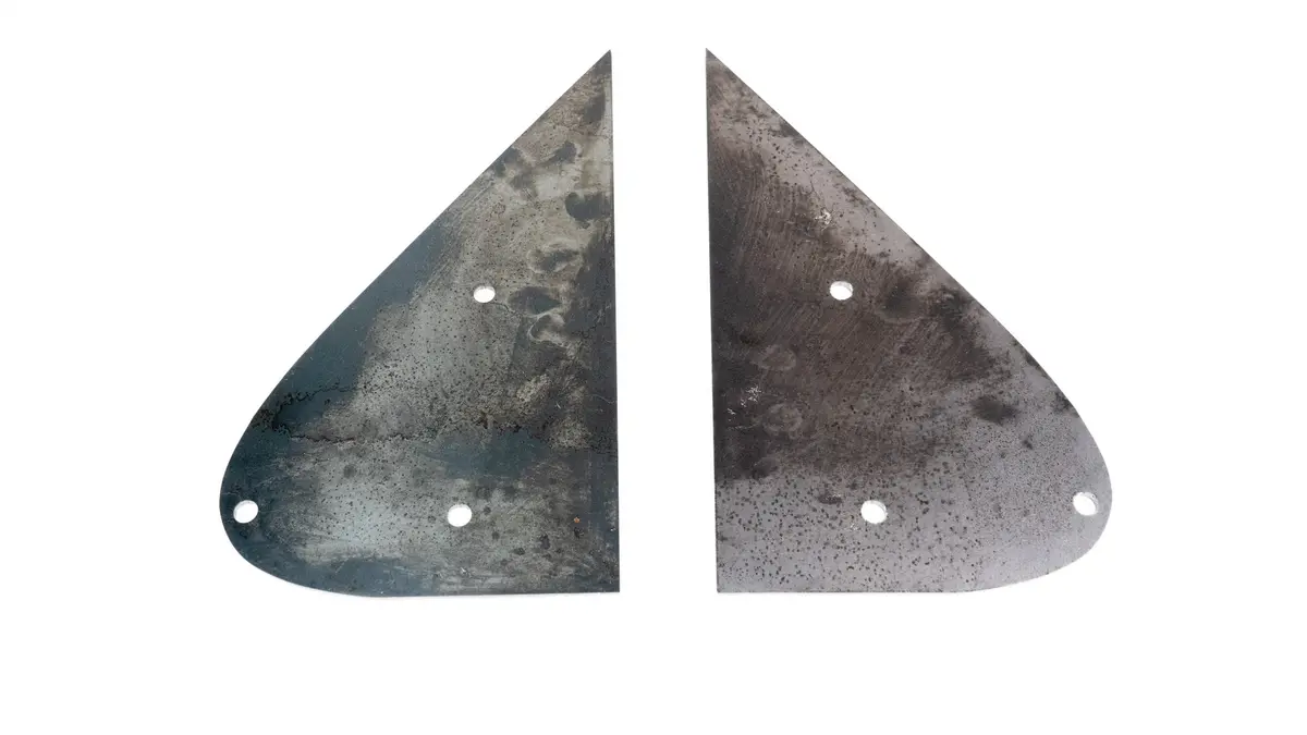 Complete Performance Gm Mirror Conversion Bracket: Single Plate Upgrade - 1980-1997 Ford F-Series & Bronco 1