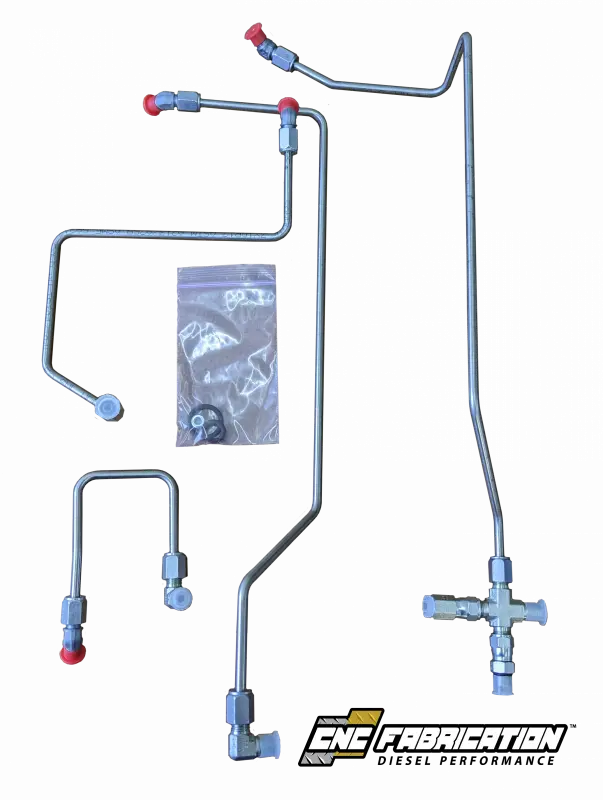 Cnc Fab 4-Line Feed Fuel Line Kit - 1999-2003 Ford F-Series 1