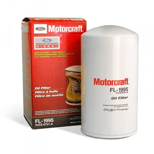 Motorcraft 7.3L Powerstroke Diesel Oil Filter 1