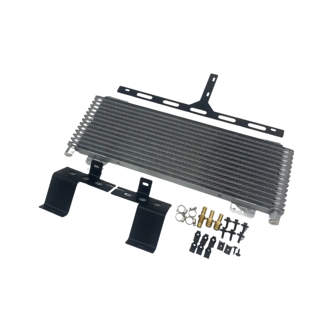 Obs Solutions Gas Transmission Cooler Kit - 1992-1997 F-Series And Bronco 1