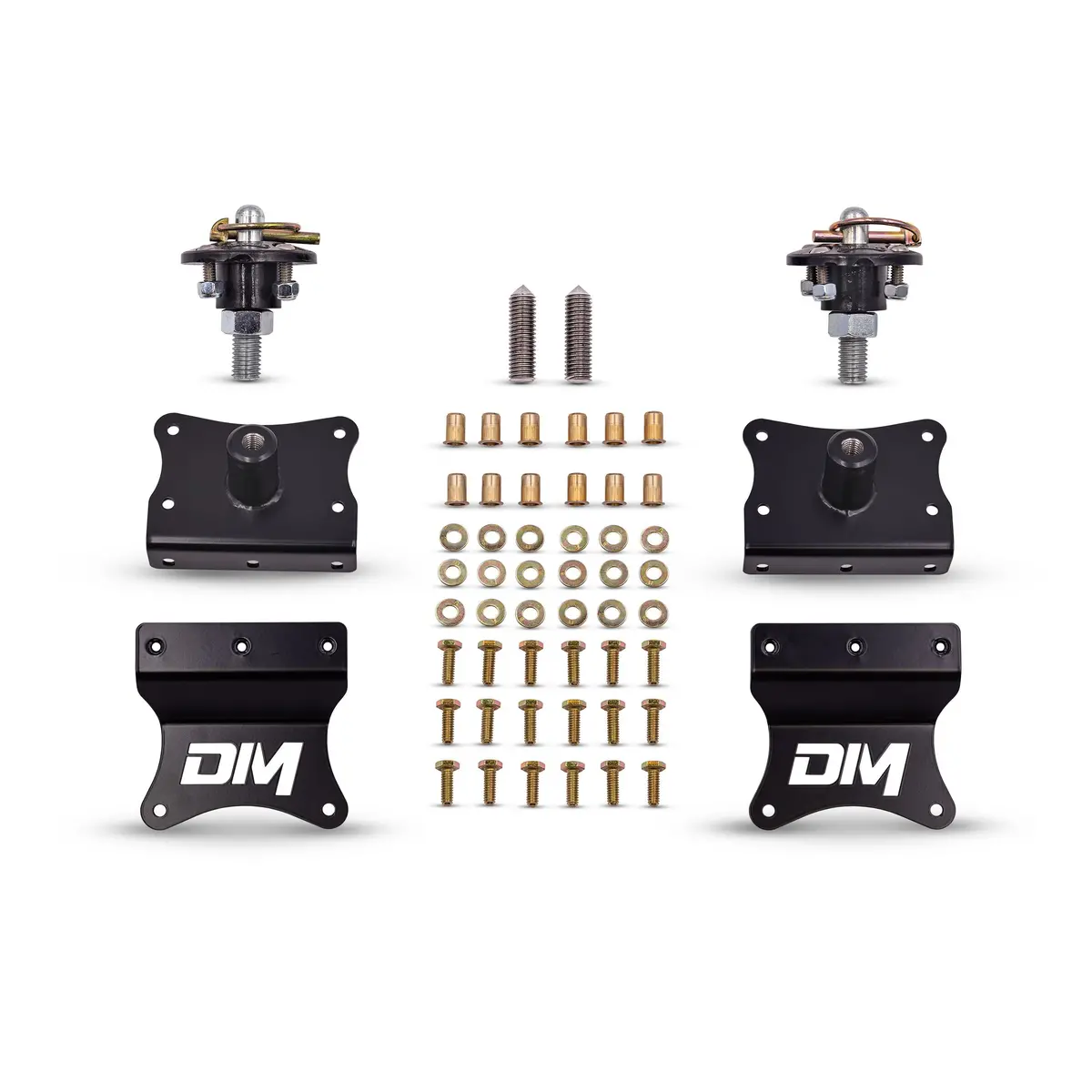 Desolate Motorsports Hood Pin Kit - 1992-1997 Ford F-Series/Bronco 1