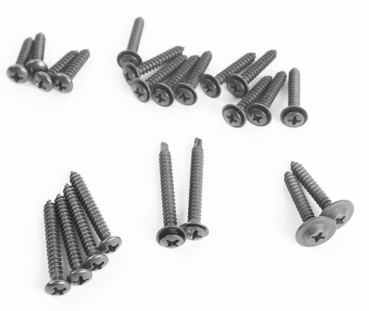 Complete Performance Door Panel Screw Set - 1992-1997 Ford F-Series & Bronco 1