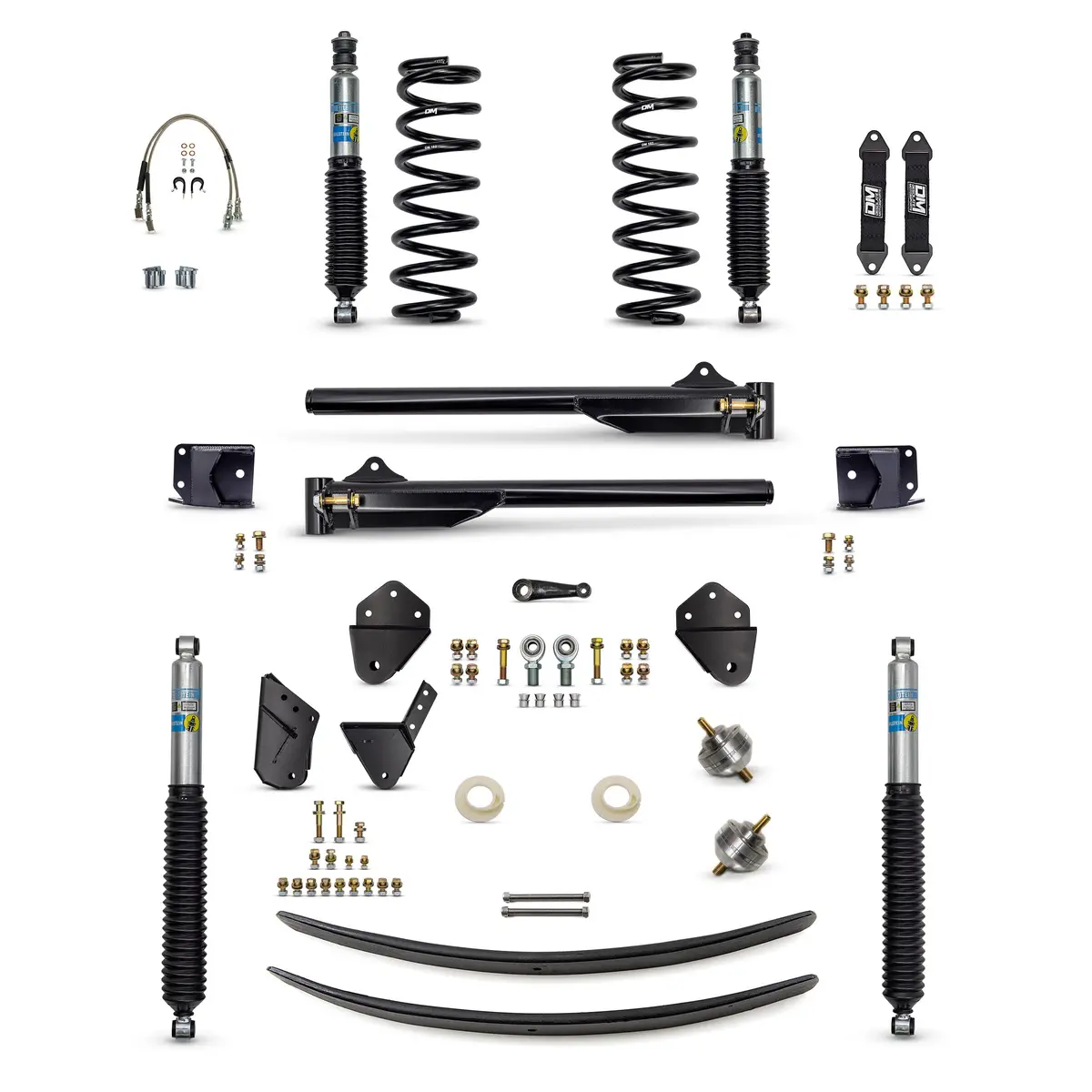 Desolate Motorsports "Daily Driver" Complete 3.5" (Bolt-On) - 1980-1996 Ford F150/Bronco 3