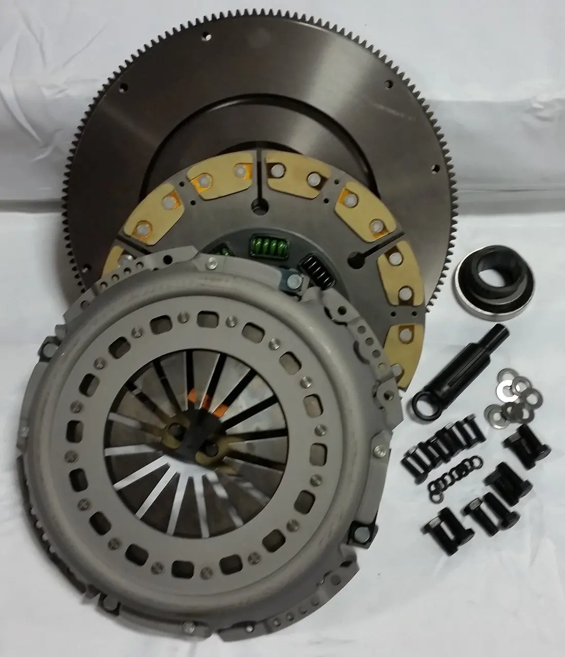 (1994-1997) - 500Hp - Valair Clutches, Ceramic/Kevlar Upgrade Clutch Kit 1